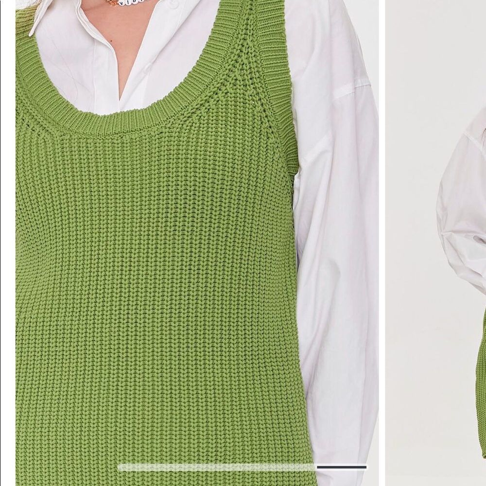 NWT Green Knit Dress